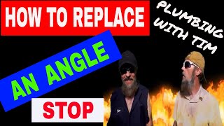 HOW TO REPLACE AN ANGLE STOP [upl. by Ronoel]