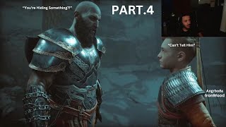 God Of War Ragnarök PART 4 Unraveling Ironwoods Mysteries and Freyas Power Awakened [upl. by Chilt]