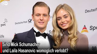 Sind Mick Schumacher und Laila Hasanovic womöglich verlobt germany  SH News German [upl. by Alarice]