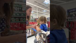 Part 23 of Walmart shopping trip with my toddler🥰 shoppingbuddy toddlermom [upl. by Sosthenna]