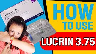 Lucrin Depot 375 mg  How to use [upl. by Yeldarb]