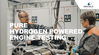 The Fuel of the Future Pure Hydrogen Powered Engines  Wärtsilä [upl. by Haas81]