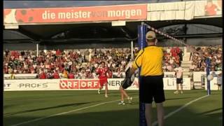 2011 IFA Faustball WM Halbfinale Argentinien vs Österreich [upl. by Deehsar830]