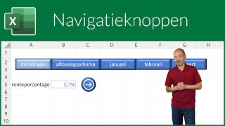 Navigatieknoppen in Excel [upl. by Noemad97]