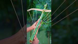 Bamboo Creations with New Crossbow Bamboo Diy Slingshots Bambooart [upl. by Ariaet92]