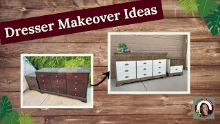 Dresser Makeover Ideas 30 Beginner Friendly Furniture Flips I did in my garage furnituremakeover [upl. by Caia]