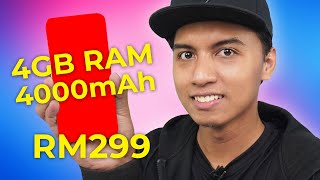 Phone RM299 Dapat 4GB RAM amp Bateri 4000mAh [upl. by Lilyan]