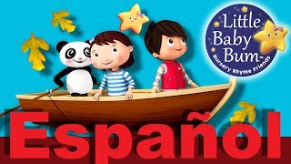 Rema rema rema en tu barca  Parte 3  Canciones infantiles en español  LittleBabyBum [upl. by Aciraa428]