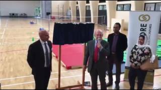 Engin Ertosun amp Mayor of Tower Hamlets John Biggs open Poplar Baths Leisure Centre [upl. by Cirre133]