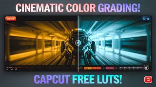 How to Edit Cinematic Videos With Free Color Grading LUTs in CapCut [upl. by Pierre]