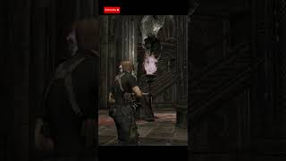 Disturbing the cultist ritual in the Castle residentevil residentevil4 [upl. by Aeslek]