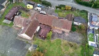 Gungrog School Welshpool Demolition Update Drone Video [upl. by Pinzler]