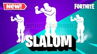 Neues Fortnite SLALOM STIL Emote ⛷  fortnite slalomestyle slalomstil [upl. by Querida]