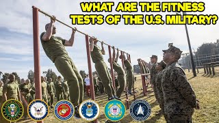 WHAT ARE THE PHYSICAL FITNESS TESTS OF THE US MILITARY [upl. by Ardiekal487]