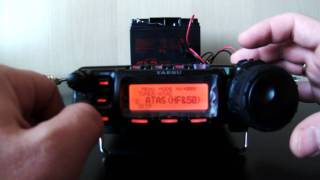 Yaesu FT857D и антенна ATAS120 [upl. by Onia]