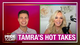 Tamra Judge Shares Her Opinions on Kenya Moores RHOA Departure amp Brandi Glanvilles RHUGT Drama [upl. by Tap]