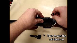 Installing Scope amp Laser to 150 amp 180 Lb Crossbow [upl. by Shadow9]