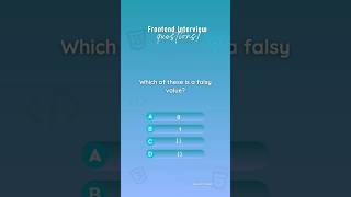 Frontend interview questions Quiz 24 javascript react interview developer coding programming [upl. by Atekahs529]