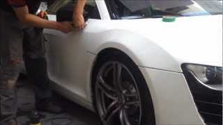 Wrapping Specchietto AUDI R8 [upl. by Garfield]