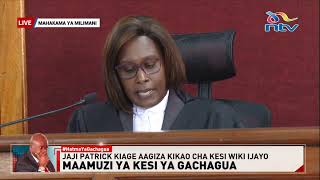 Justice Freda Mugambi This court has jurisdiction to hear the matter before it [upl. by Annawyt]