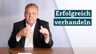 Erfolgreich verhandeln Wie man sich auf eine Vertragsverhandlung professionell vorbereitet [upl. by Wons565]