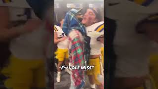 OBJ amp Whit Weeks in LSU locker room postgame 🎥 [upl. by Arak]