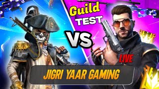 ARE YOU NEW PLAYER OF JIGRI YAAR🤯 1 vs 2 GUILD HARDEST GUILD TESTING 🤗 liveff [upl. by Adyan]