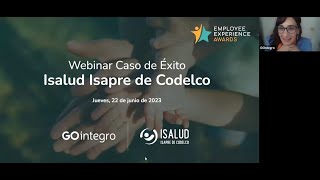 Webinar Caso de Éxito  Isalud Isapre de Codelco [upl. by Steffi]