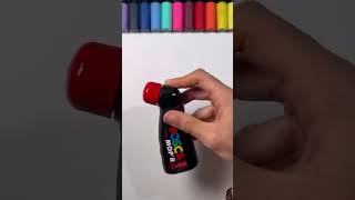 art markers posca drawing satisfying painting remix music funk musica [upl. by Shiau579]