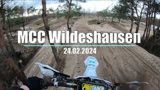 MX Wildeshausen  240224  GoPro [upl. by Ennasus853]