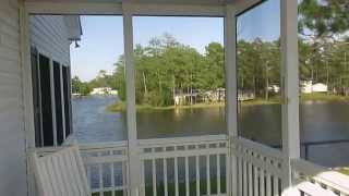 Retractable screens installed on a second story porch with fabulous water views [upl. by Adiasteb]