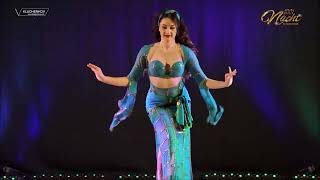 Jamilah in Prague 2022  Baladi  bellydance [upl. by Eniron]