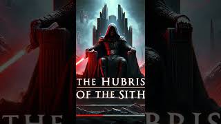 The Hubris of the Sith starwars [upl. by Suolevram]