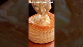 Volovanes rellenos de jamón huevo y bechamel el bocado perfecto para cualquier ocasión [upl. by Cheyne]