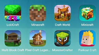 Lokicraft Minecraft Craft World Minecraft Multi Block Craft Pixel Craft Legend MasterCrafter [upl. by Mahgirb]