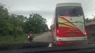 Nissan Navara CalibreX 2024 offroading in Sindangan National Highway [upl. by Attelrahs]