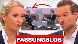 ALICE WEIDEL KLARTEXT Moderator bekommt Schnappatmung [upl. by Dorella753]