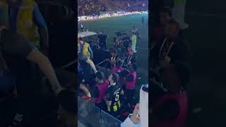 Fan Whips Football Player After Saudi Super Cup Final [upl. by Ermengarde]