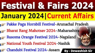 Festival amp Fair 2024  भारत के प्रमुख त्योहार  Static GK  Festival Current Affairs 2024 festivals [upl. by Neelrad]