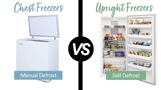 Chest Freezer vs Upright Freezer [upl. by Barnabe]