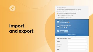 How to Import and Export in inFlow Cloud [upl. by Tolliver]