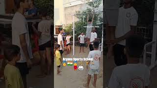 Aryans Sports School trampolinegymnastics trampoline trampolineworkout [upl. by Akaya863]