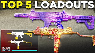 TOP 5 META SMG LOADOUTS in WARZONE 👑 Warzone 3 Best Class Setup  MW3 [upl. by Brigg]