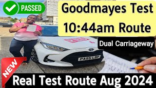 Goodmayes Real Driving Test Route 1044am New [upl. by Ornas]