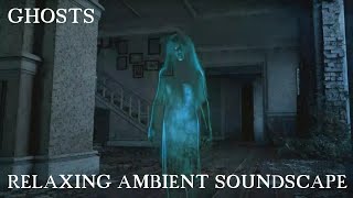 Relaxing Musical Soundscape  Ghosts  Delayed Synths  Airy Drones Pulsing BassHushed Voices [upl. by Adaj7]