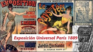 Exposición Universal de París 1889 [upl. by Eiboh]