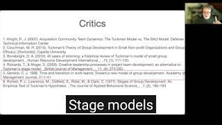 Is Tuckmans model of group development still valid or not [upl. by Dearden]