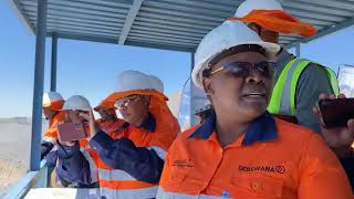 Tour of BOTSWANA Diamond 💎 mine JWANENG [upl. by Arakaj]