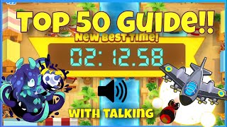 BTD6 Race Guide  Admiral At The Market in 21258  Top 50 Guide [upl. by Ibur696]