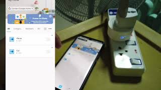 การตั้งค่าปลั๊ก eWeLink สั่งงานด้วยเสียงผ่าน Google home [upl. by Nathanil]